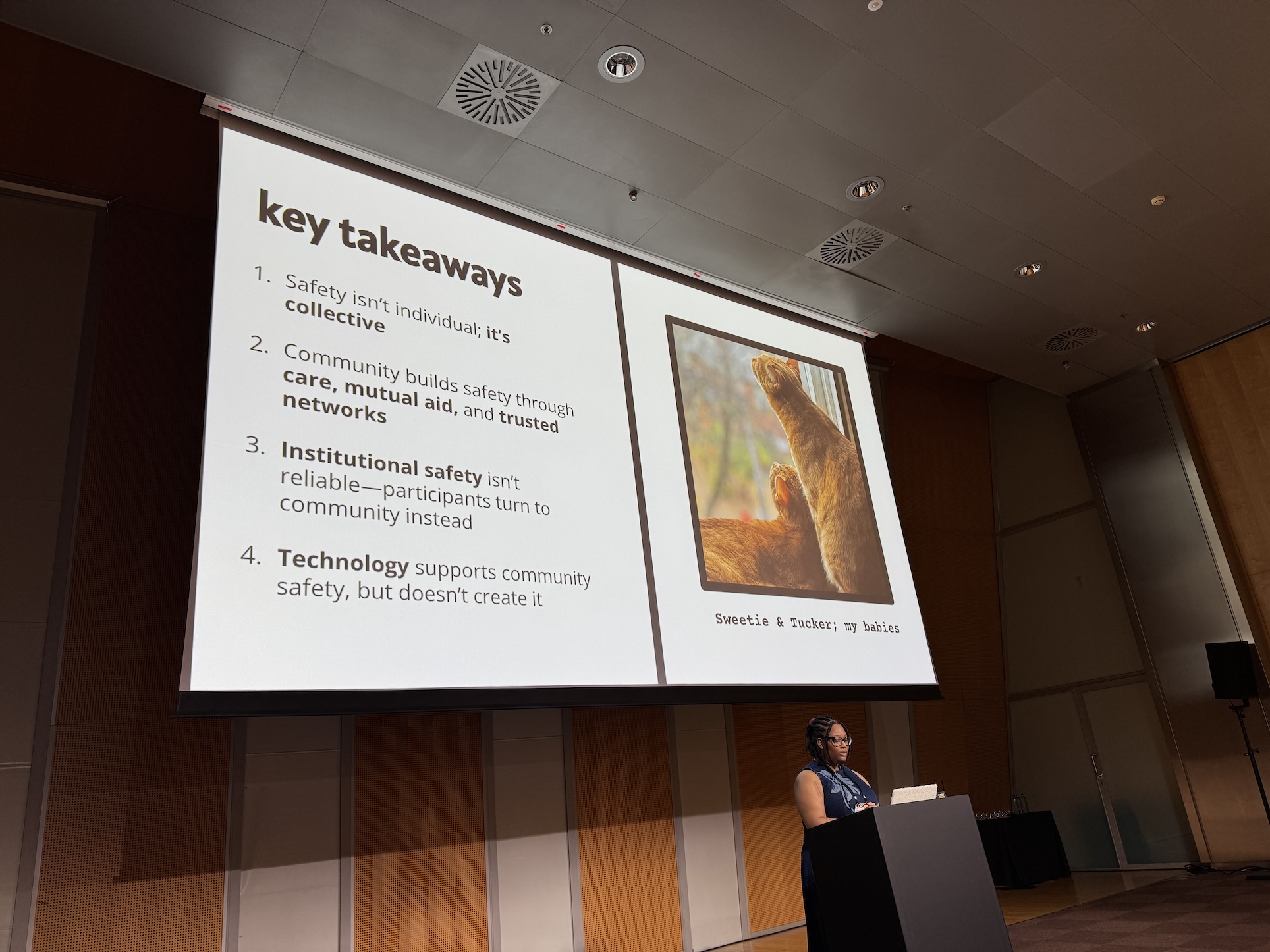 Denny's key takeaways slide.